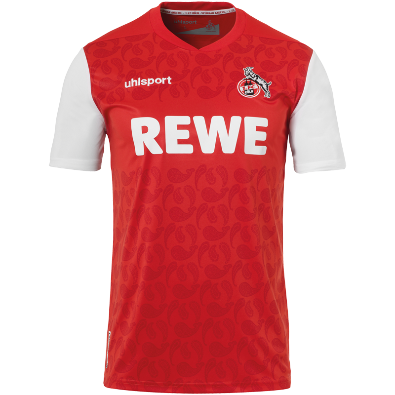 uhlsport 1 FC Köln Goal 24 Ausgeh T-Shirt 2021/22 Freizeitshirt Effzeh 