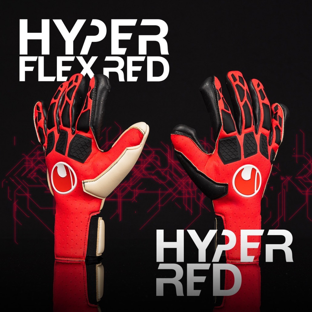 uhlsport Hyper Flex red und Hype red Torwarthandschuhe