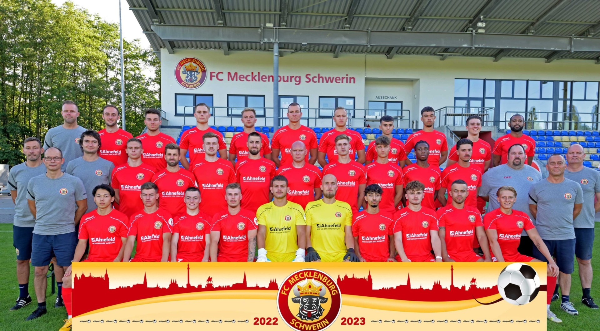 Mannschaftsbild FC Mecklenburg Schwerin